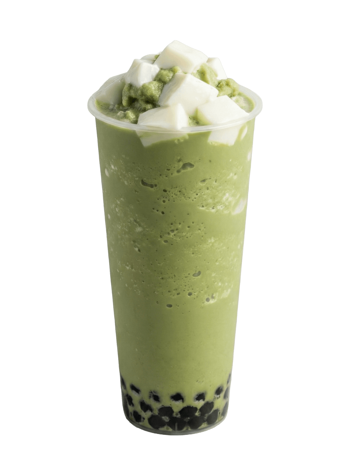 Pudín Matcha Slush