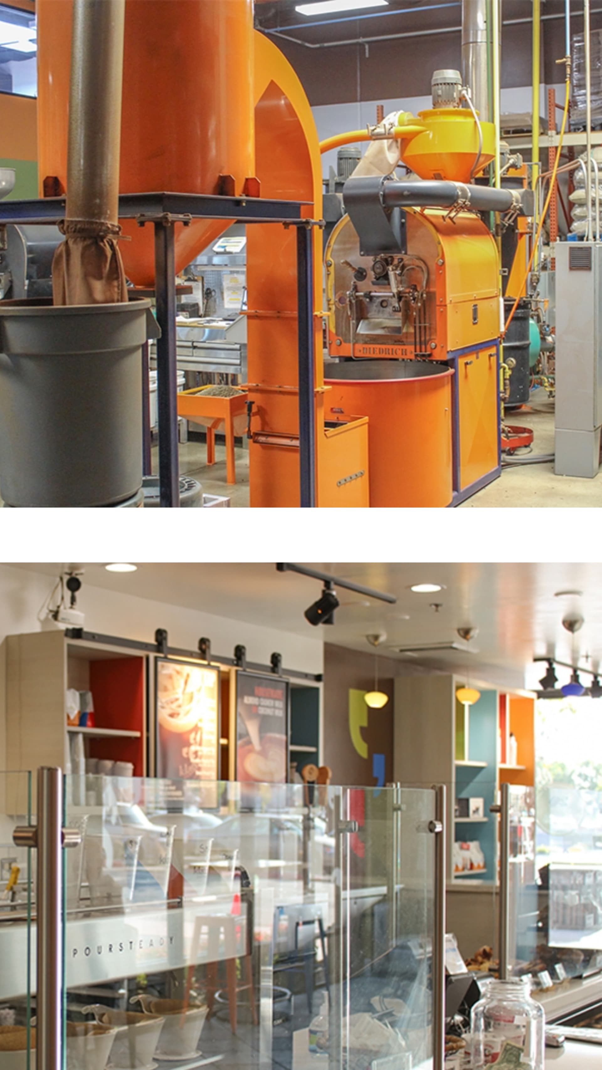 Barista crafting Klatch Coffee