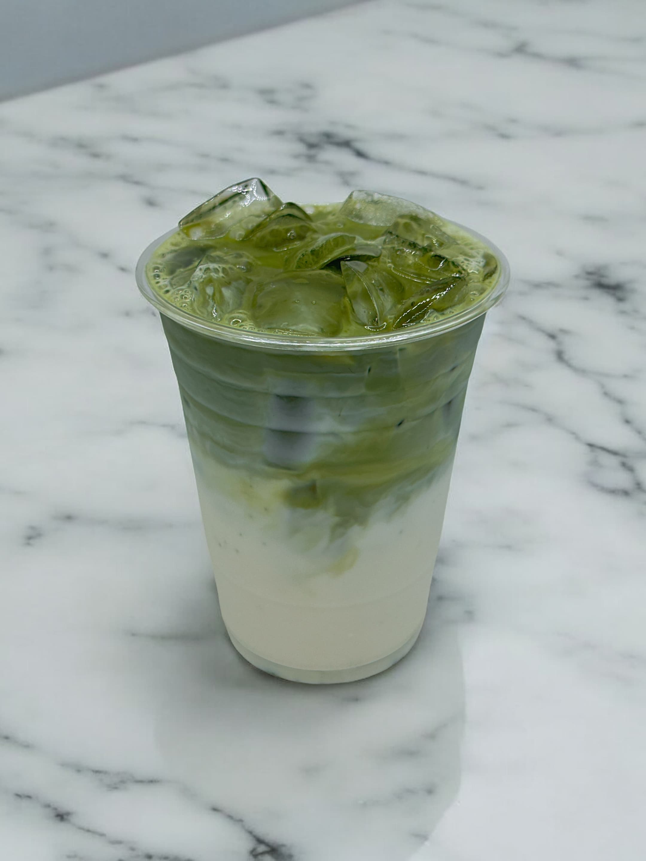 Lavender Matcha Latte