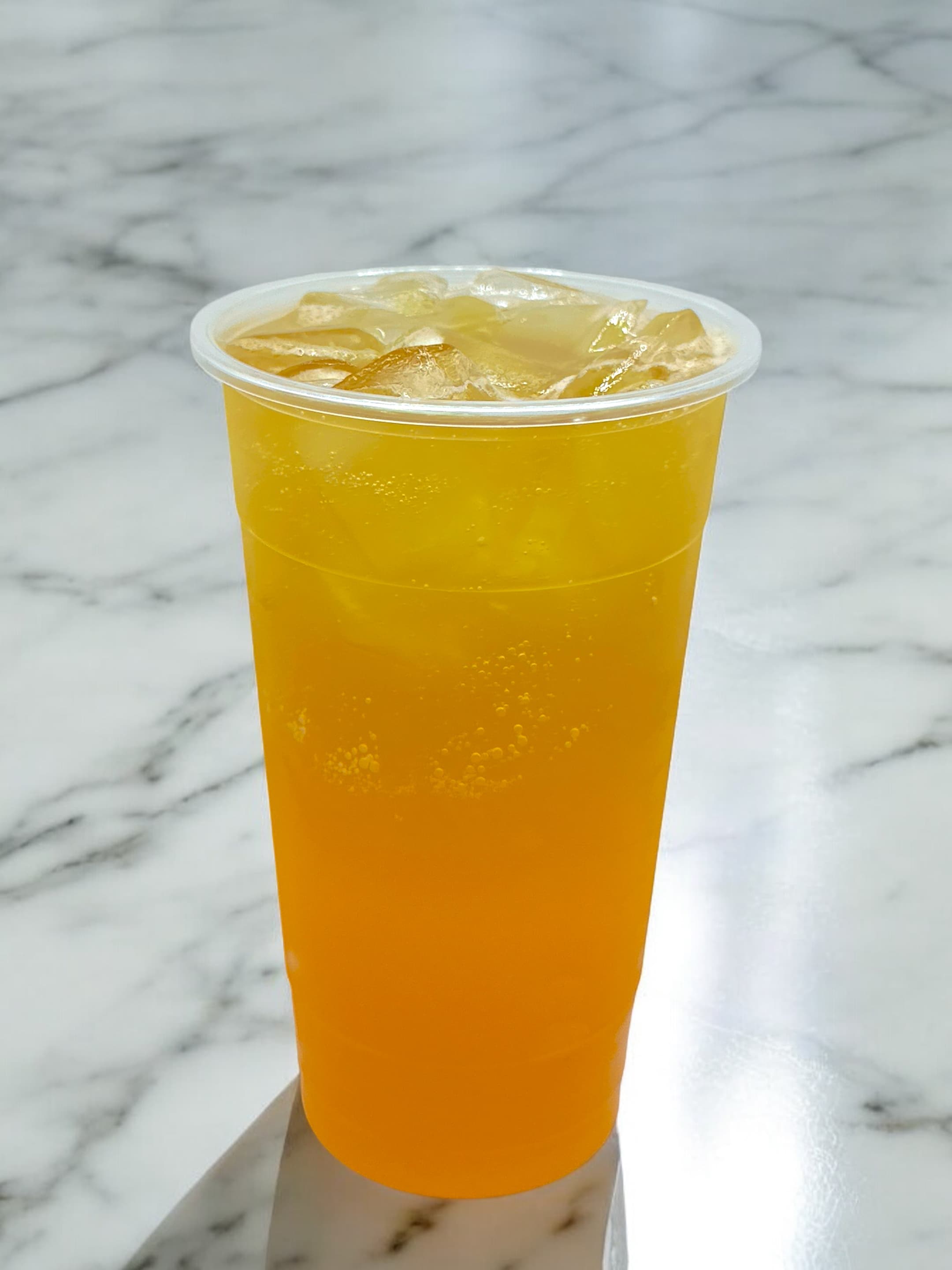 Passion Fruit Iced Green Tea