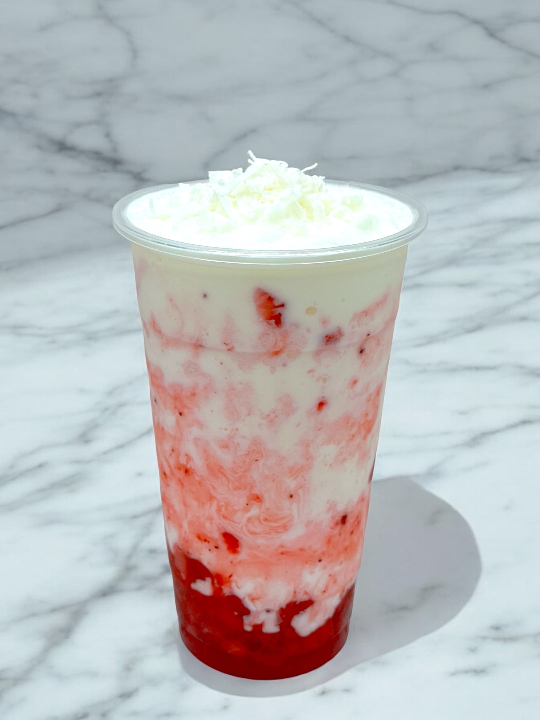 Coconut Strawberry Smoothie